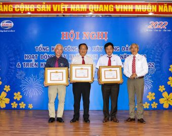 Kết quả thực hiện công tác xây dựng đảng, công đoàn hoạt động sản xuất kinh doanh năm 2021