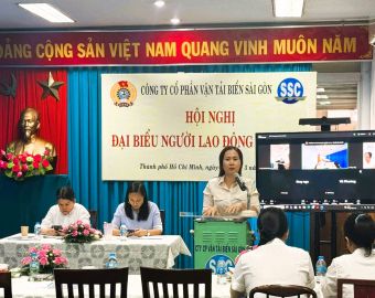 Hội nghị Đại biểu Người lao động năm 2026 Công ty CP Vận tải biển Sài Gòn